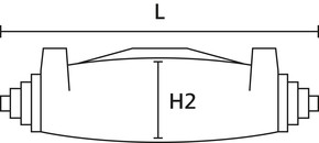 HellermannTyton Verbindungsmuffe 5x6 Gießharz i-3 Pre.PUR771-BK-SF