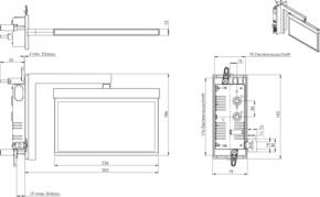 RP-Technik Rettungszeichenleuchte EB 3h, WL, weiß AMRA403WL