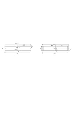 RP-Technik Sicherheitsleuchte EB 1h KBU421SCIP65COOLIP54