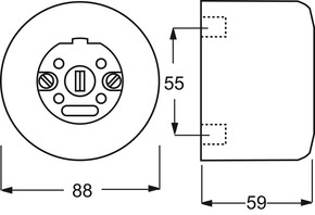 Busch-Jaeger Perilex-Steckdose 25A 2365 JW