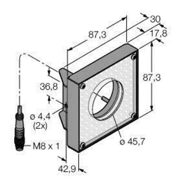 Turck Ringleuchte Bildverarbeitung LEDIR80X80M