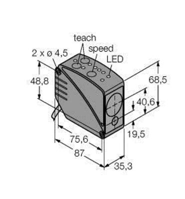 Turck Opto-Sensor Lichttaster LT3BD