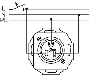 Busch-Jaeger Steckdose, Reflex SI, 15 A 3015 EUC-214