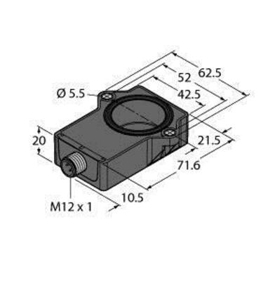 Turck Miniatur Drehgeber mit Analogausgang RI20P1QR20LU4X2H1141