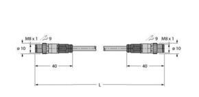 Turck Leitung für Industrial Ethernet PSGS4MPSGS4M44140.8M