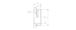 Jacob MS-Reduktion M16/M12 X1,5 M16M12/6/OM