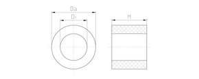 Jacob Dichtring GRAU-7,3X13,3X8,5 WJ-RD 11