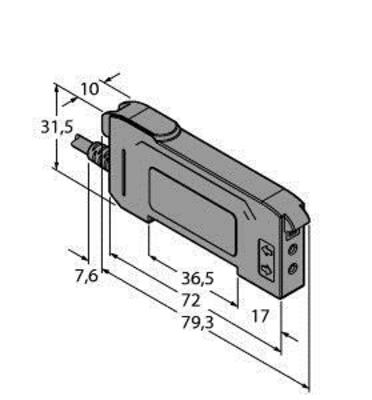 Turck Opto Sensor Lichtleiter DF-G1-PR-2M