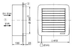 Maico Ventilator EV 31