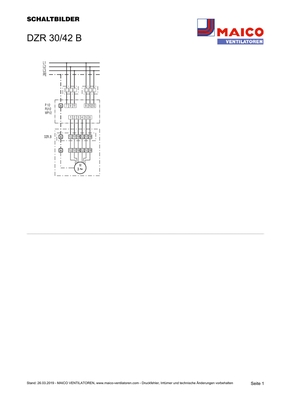 Maico Ventilator Hochleistungs-Axial DZR 30/42 B