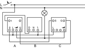 Busch-Jaeger Dimmer-Einsatz 60 W/VA max.210W/VA 6594 U