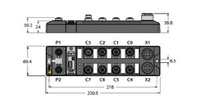 Turck Kompakte SPS in IP67 CODESYS V3 TBEN-L4-PLC-10