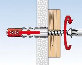 Fischer Deutschl. SX Dübel DUOPOWER 6x30 555006