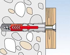 Fischer Deutschl. SX Dübel DUOPOWER 6x30 555006
