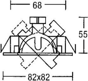 Brumberg Leuchten Einbau-Downlight weiß 00229607