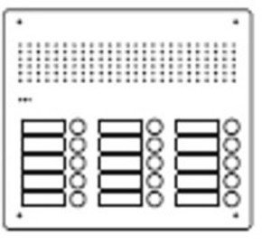 Ritto Türstation Pur Edelstahl Acero Audio, 15WE RGE1813125