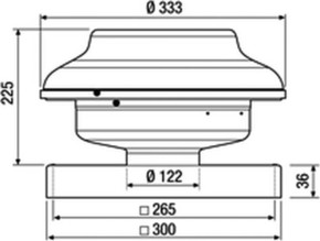 Maico Radial-Dachventilator DN 125 EHD 12