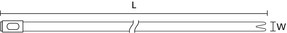 HellermannTyton Edelstahlkabelbinder 362x16mm MBT14UH SS316 ML 50