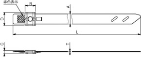 HellermannTyton Edelstahlkabelbinder 360x5,9mm MST360S SS304 ML 100