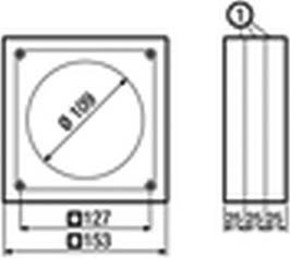 Maico Distanzrahmen für ECA 100ipro ECA-DR