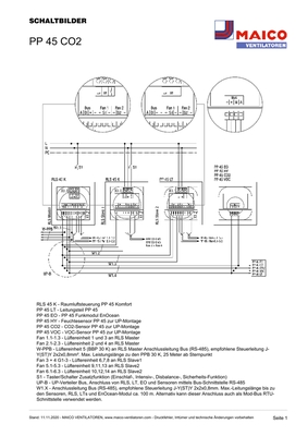 Maico CO2-Sensor Aufputz PP 45 CO2