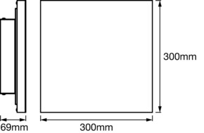 Ledvance LED-Anbaupanel WiFi, TW SMART+#4058075484313