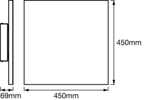 Ledvance LED-Anbaupanel WiFi, TW SMART+#4058075484375