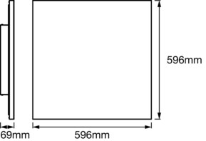 Ledvance LED-Anbaupanel WiFi, TW SMART+#4058075484436