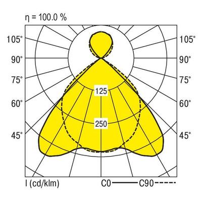 Ridi-Leuchten Anbauleuchte DALI ABRBIRT1X115/20DASM