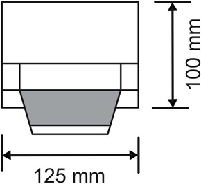 Busch-Jaeger Decken-/Eckadapter f.Busch Wächter 6868-35