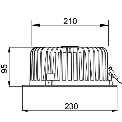 Brumberg Leuchten LED-Einbaudownlight 12553183