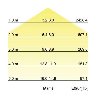 Brumberg Leuchten LED-Anbau-Flächenleuchte direkt 3000K 13681183