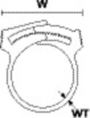 HellermannTyton Befestigungsschelle SNP7 SNP7 PA66GF13