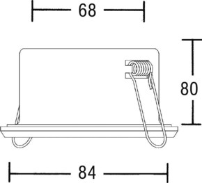 Brumberg Leuchten NV-Einbaudownlight GX5,3/50W V4A edelst 00233942