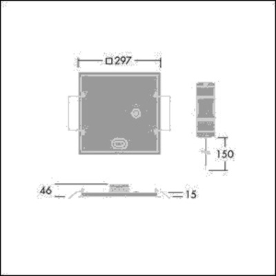 Thorn LED-Einbauleuchte 940 OP2 1800- #96634314