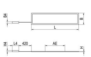 Ridi-Leuchten LED-Panel 830-840 FPL3-EE1245 #0832997