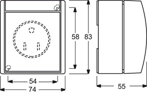 Busch-Jaeger Steckdose 3016 EWN-53