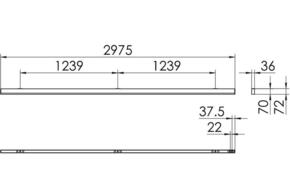 Ridi-Leuchten LED-Anbauleuchte TW, DALI S36H-A #SPG0630368AQ