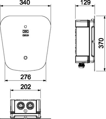 OBO Bettermann Vertr Wallbox Basic Protect WB AC BL SPD