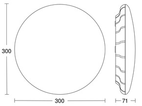 Steinel Sensor-LED-Innenleuchte RS PRO S10 SC 4000K