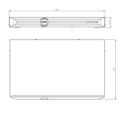 Grothe Netzwerkvideorekorder 10CH NEIUS NVR 1098/407P