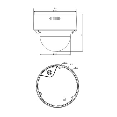 Grothe IP Dome-Kamera 4K NEIUS VK 1099/722