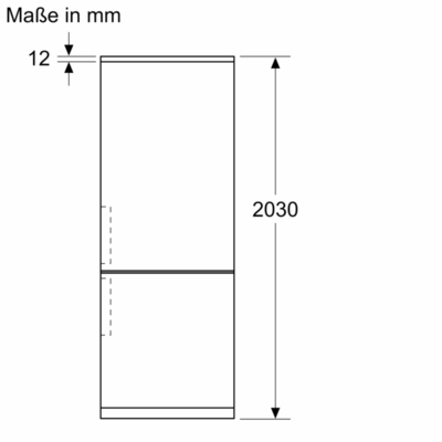 Bosch MDA Kühl/Gefrierkombi Serie4 KGN392WDF