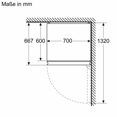 Bosch MDA Kühl/Gefrierkombi Serie 4 KGN492IDF