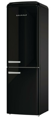 Gorenje Kühl/Gefrierkombi Retrodesign ONRK 619 DBK sw