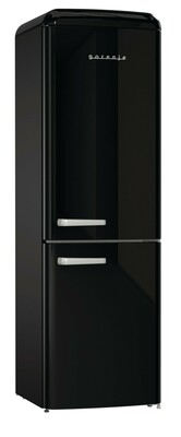 Gorenje Kühl/Gefrierkombi Retrodesign ONRK 619 DBK sw