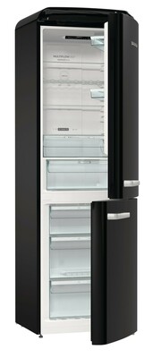 Gorenje Kühl/Gefrierkombi Retrodesign ONRK 619 DBK sw