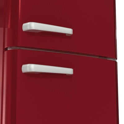 Gorenje Kühl/Gefrierkombi Retrodesign ONRK 619 DR burgundy