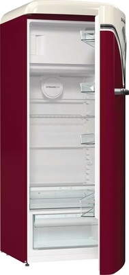 Gorenje Kühlgerät VW-Bulli Retrodesign OBRB 615 DR burgundy