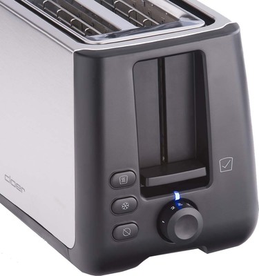 Cloer Toaster XXL 2 Scheiben 3569 eds/sw